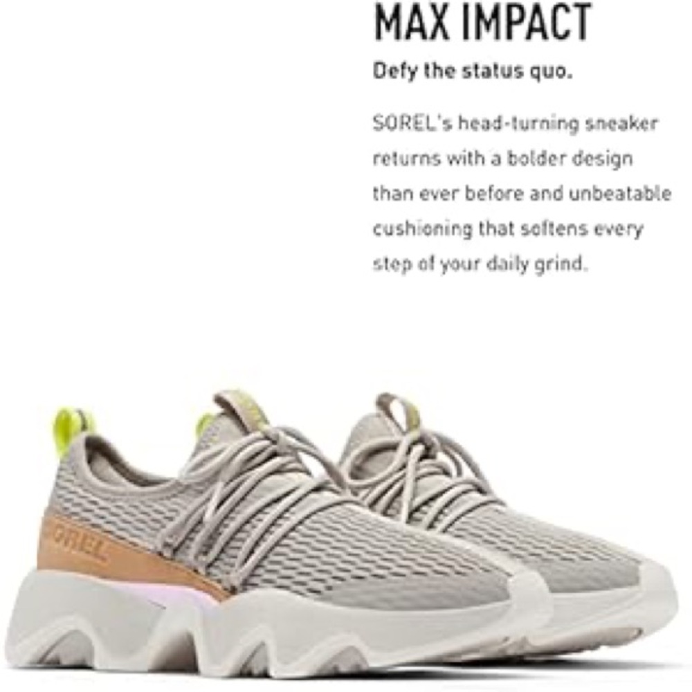 New Kinetic Impact Women's Lace-Up Shoes. Size 7
